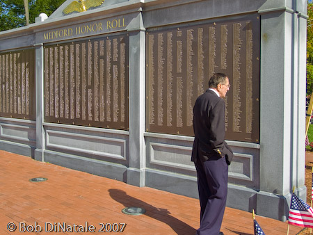 Original World War II Monument, dedicated 2005