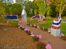 Early morning of Memorial dedication
