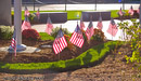 Early morning of Memorial dedication