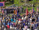 Posting of the Colors by all branches of the Armed Forces